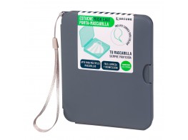 Imagen del producto Xsecure Estuche porta mascarillas gris oscuro