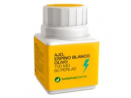 Imagen del producto BotánicaPharma ajo, espino blanco y olivo 60u